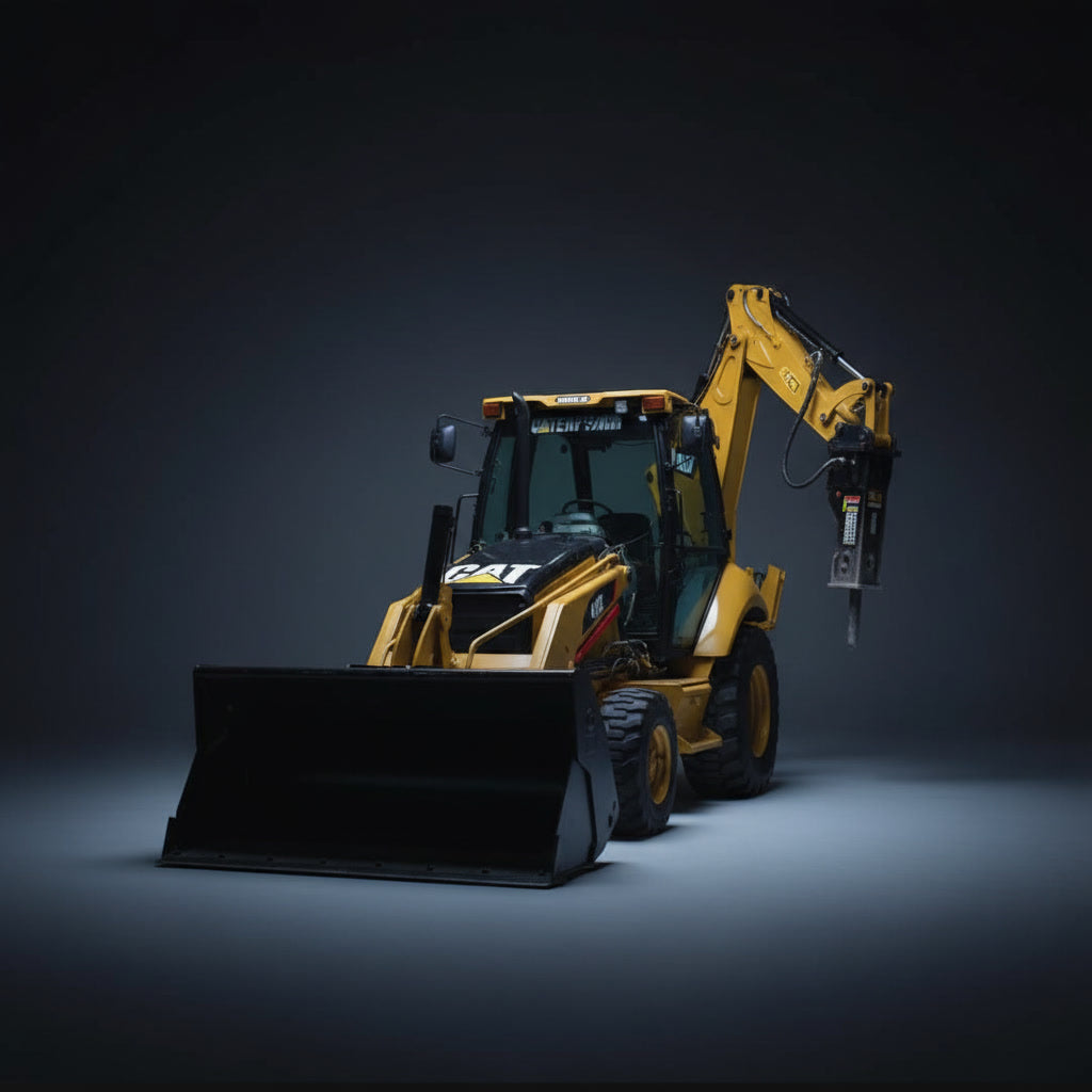 [REX18] Retroexcavadora - Caterpillar 416E